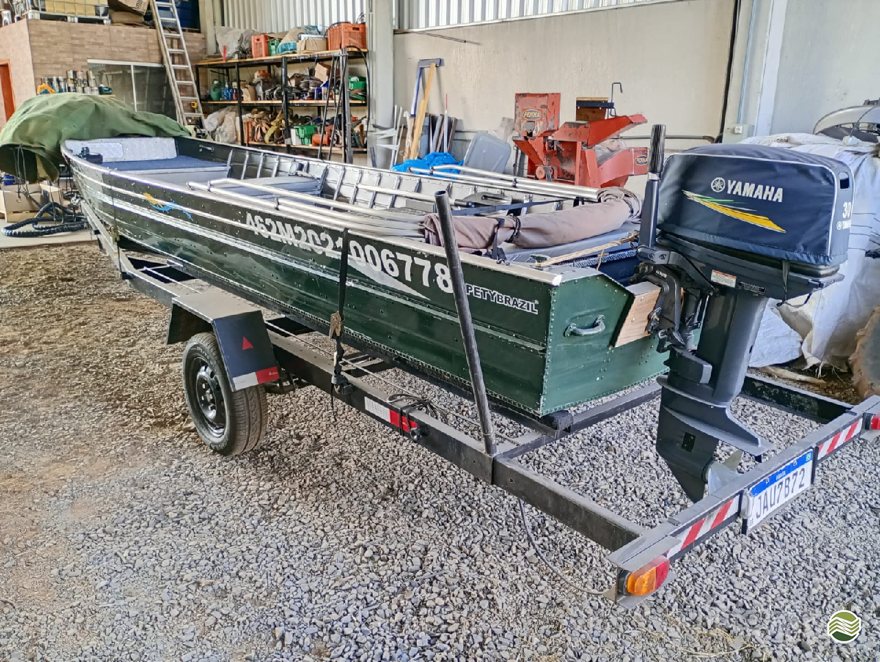 NAUTICO BARCO BARCO METÁLICO MOTOR Ouro Agrícola SANANDUVA RIO GRANDE DO SUL RS